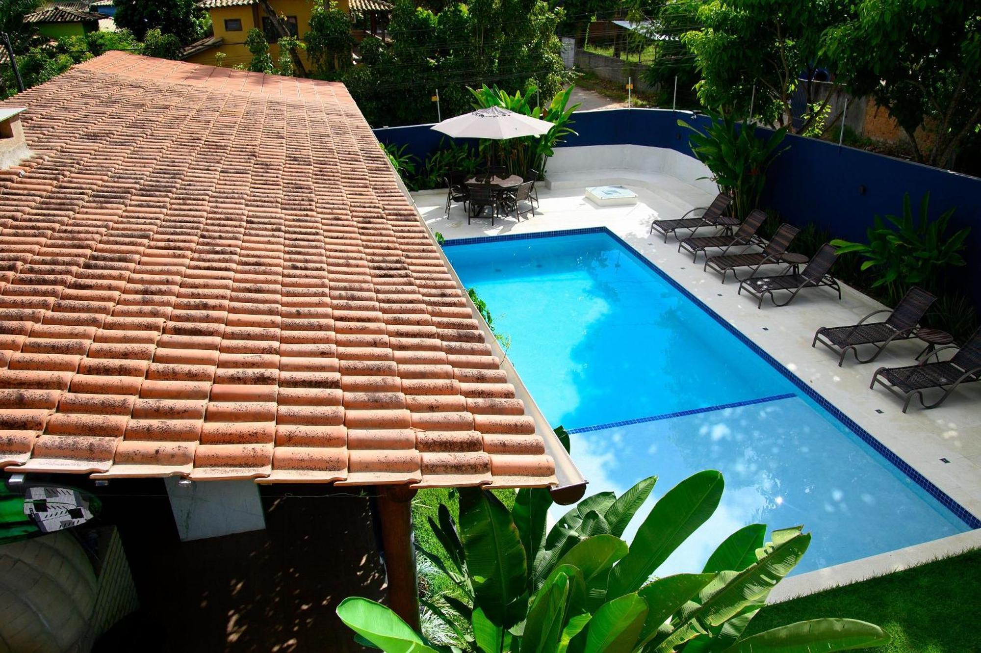 Aqui Bate A Brisa Pousada Porto Seguro Bagian luar foto